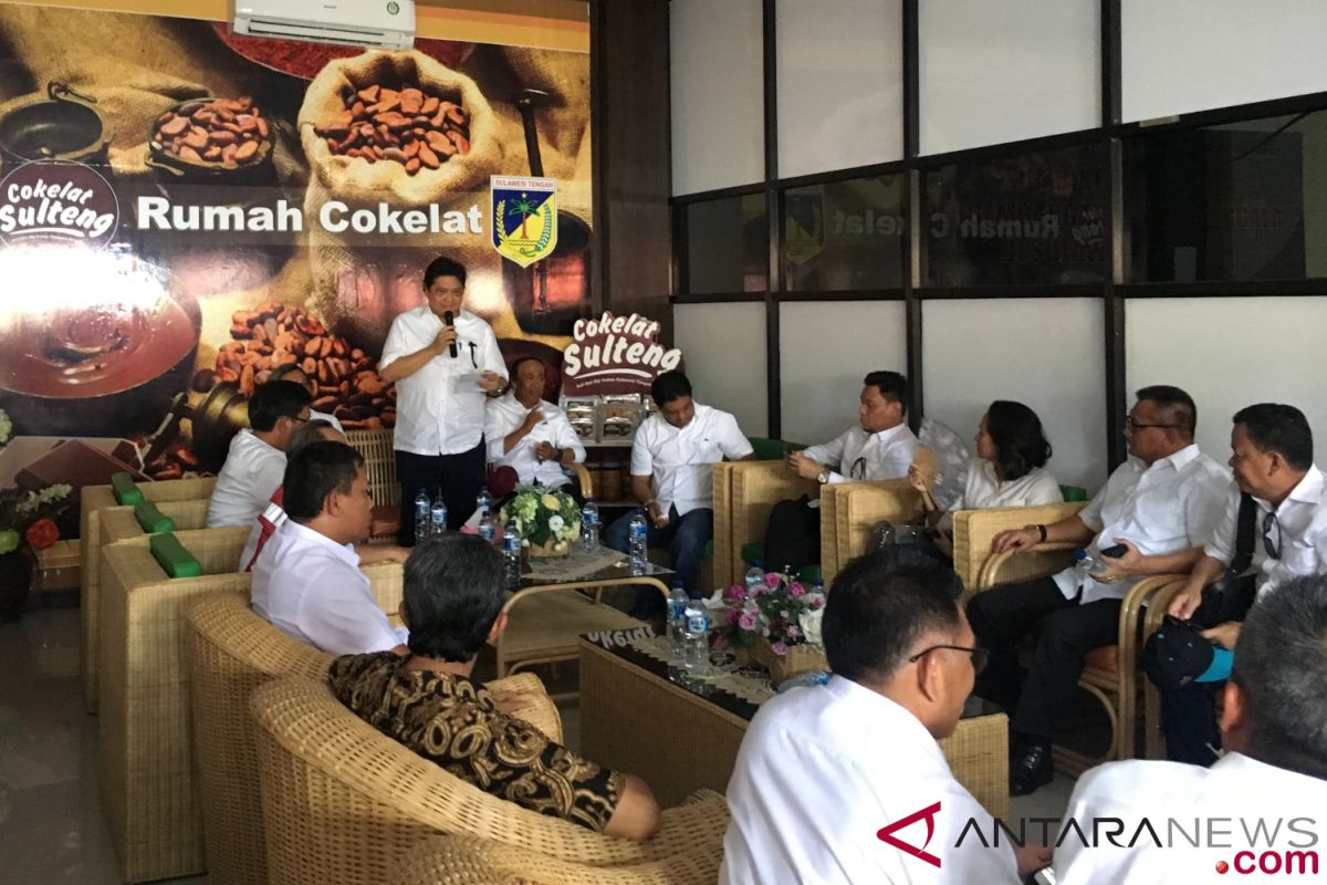 Menperin tinjau Rumah Cokelat pasca-gempa di Palu