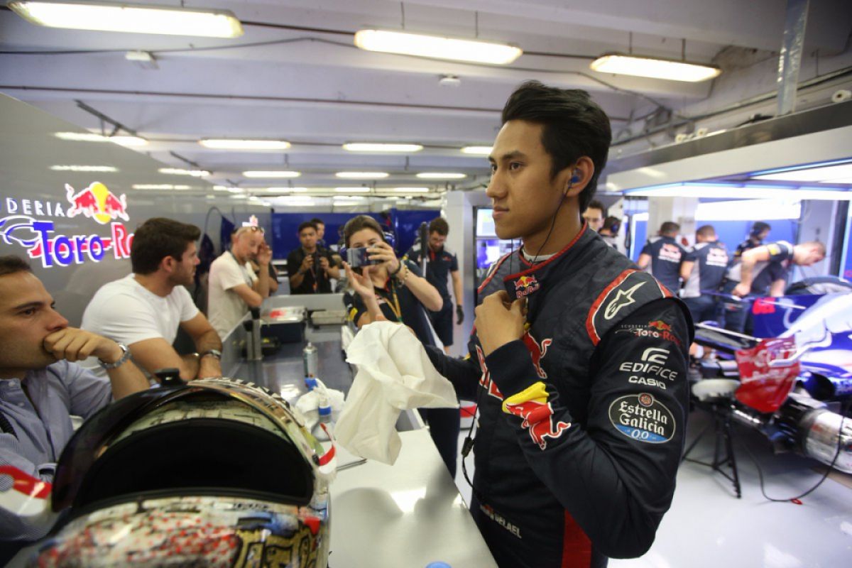 Sean Gelael akan tampil dengan Toro Rosso di FP1 GP Amerika