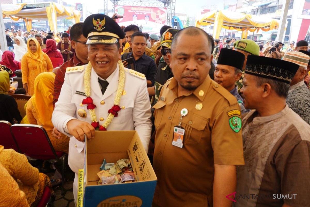 Wali Kota Padangsidimpuan galang dana korban bencana di Palu