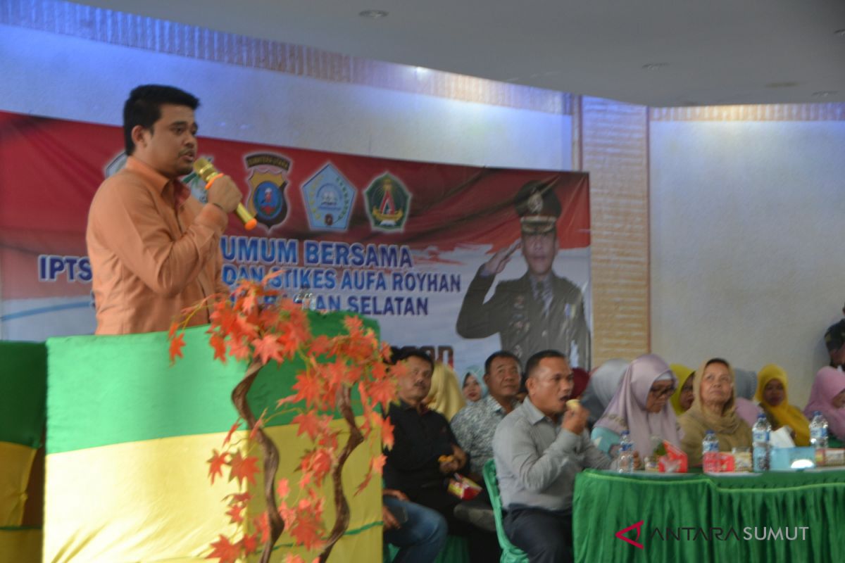 Bobby Nasution berikan kuliah umum di Padangsidimpuan