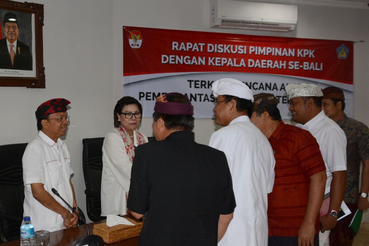 KPK ingin jadikan Bali percontohan PHR Daring