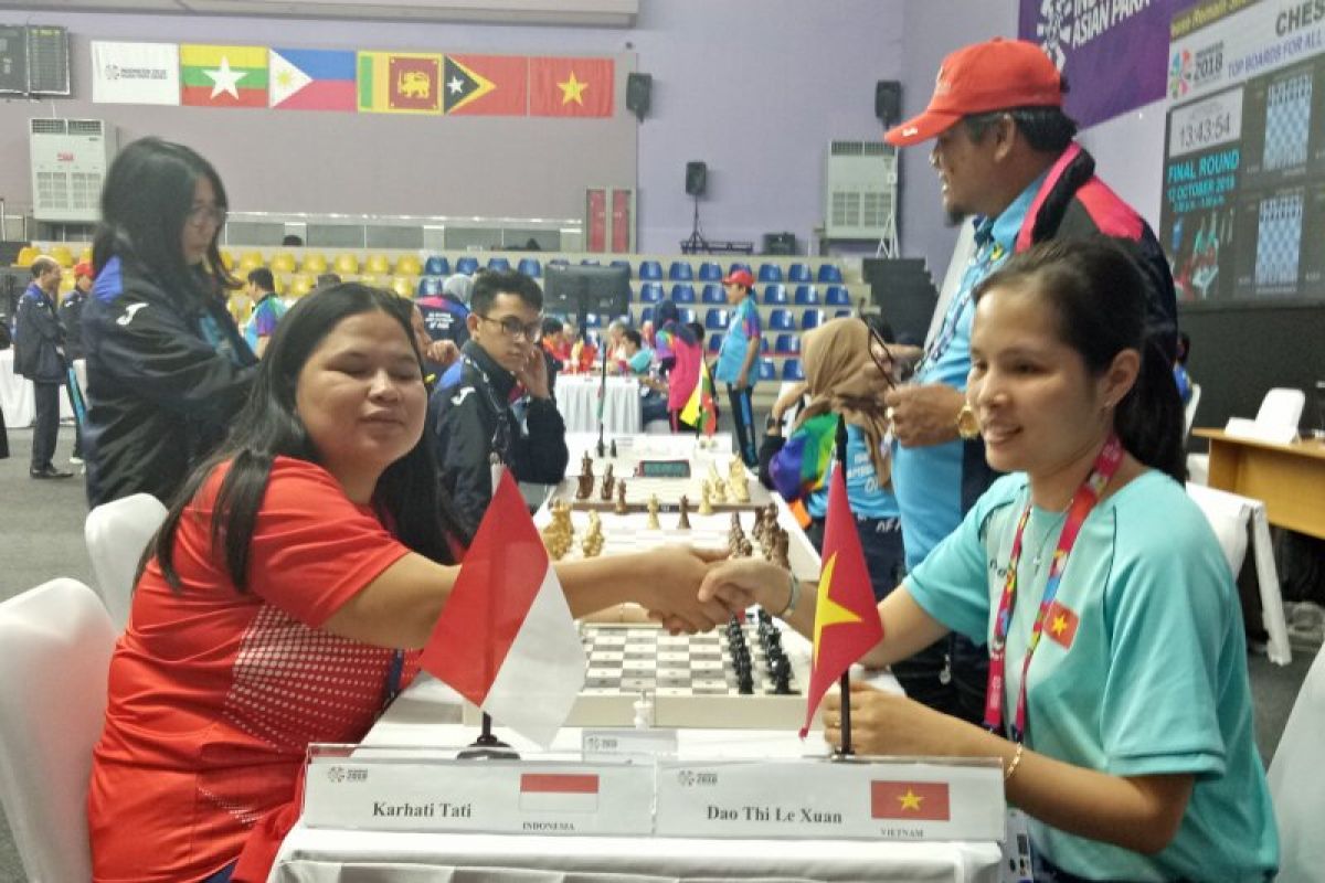 Daftar perolehan medali Asian Para Games (Jumat sore)