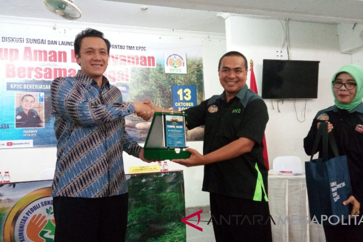 Diaz Hendropriyono meresmikan operasional CCTV Sungai