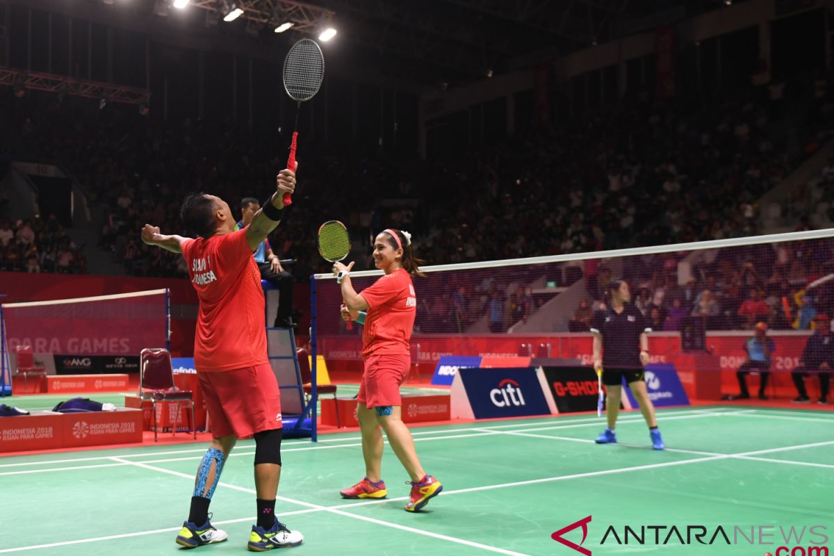 Hary/Leani maju ke semifinal ganda campuran SL3-SU5 Paralimpiade Tokyo