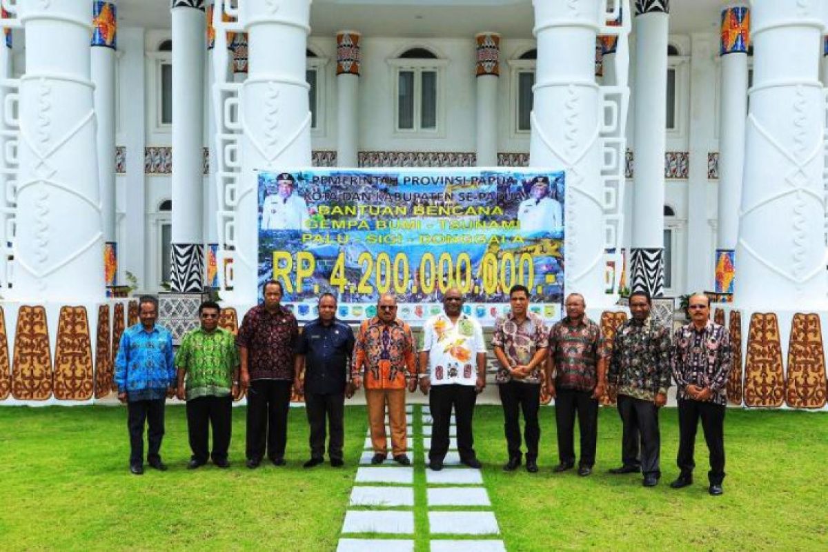 Pemprov Papua siapkan Rp4,2 miliar bantuan untuk Palu