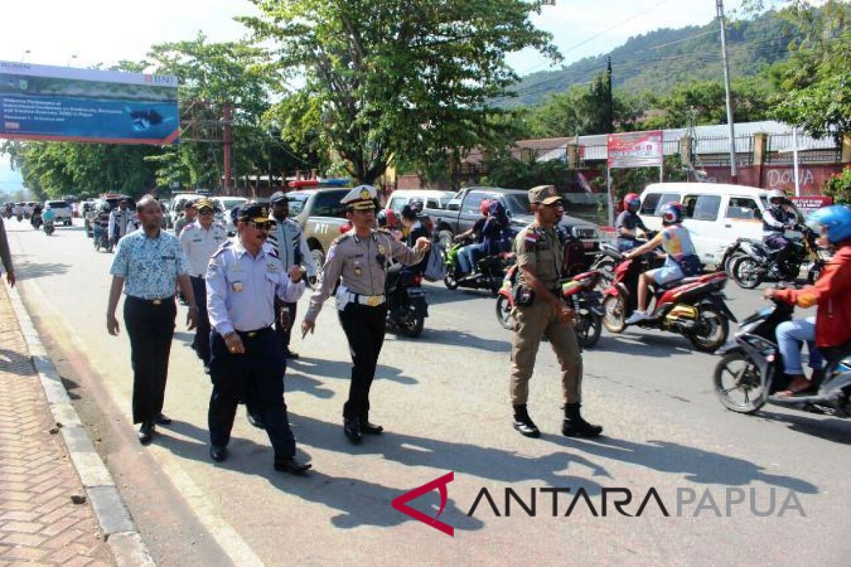 Dishub Papua cek penyebab kemacetan di Jayapura