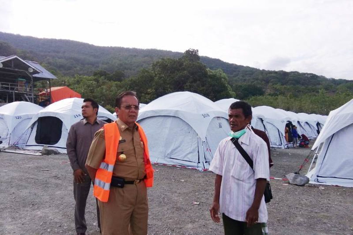 Gubernur minta pembangunan huntara dikoordinasikan dengan Kementerian PUPR