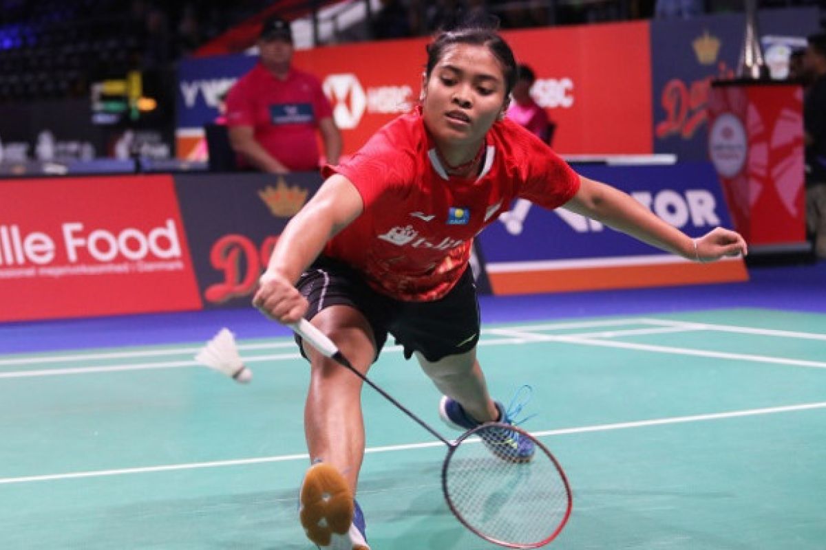 Pertandingan awal, Gregoria menang mudah atas Taiwan di Prancis Terbuka