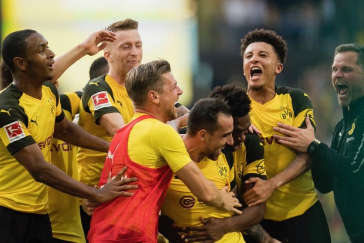 Hasil dan klasemen Liga Jerman, Dortmund kokohkan posisi di puncak