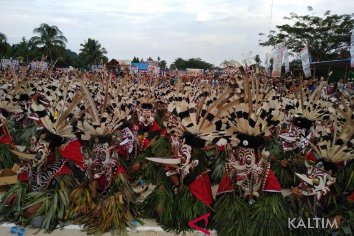 Festival Hudoq Mahulu berhasil pecahkan Rekor Muri