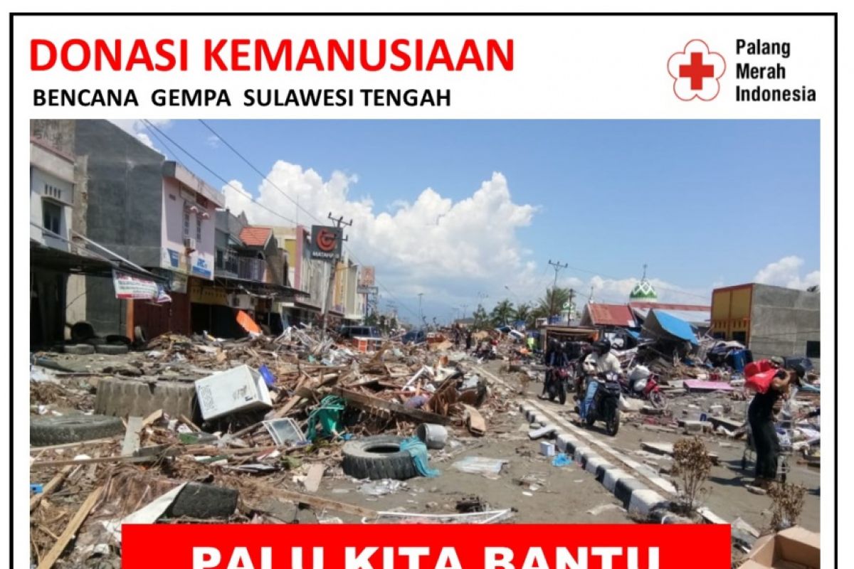 PMI Lampung buka rekening donasi korban gempa-tsunami