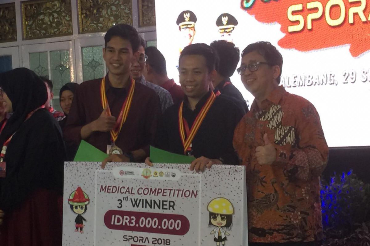 Fakultas Kedokteran ULM juara tiga SPORA 2018