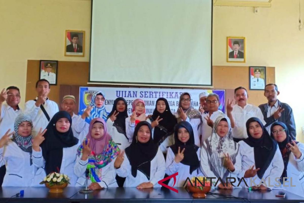 23 Penyuluh KB di HST ikut uji sertifikasi