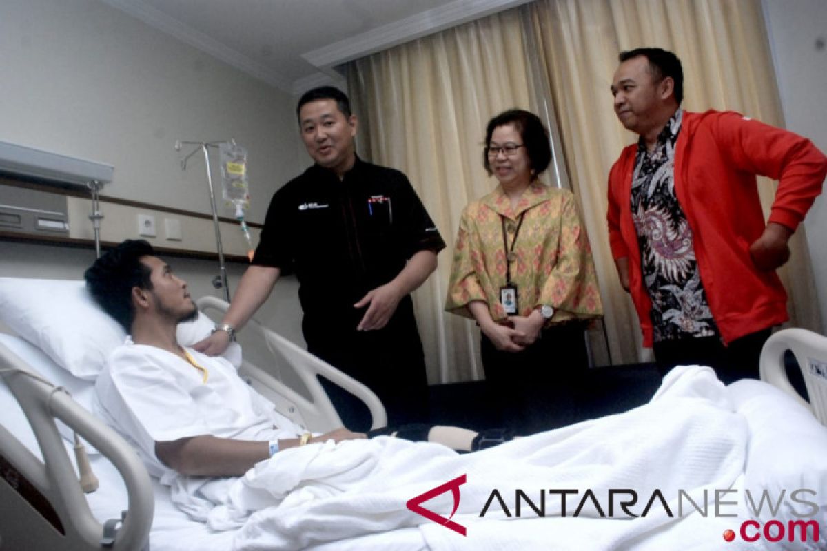 Perawatan atlet Luthvy dijamin BPJS-TK hingga sembuh