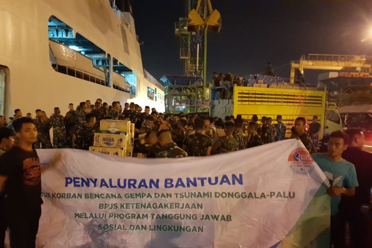 BPJS Ketenagakerjaan salurkan bantuan untuk korban gempa