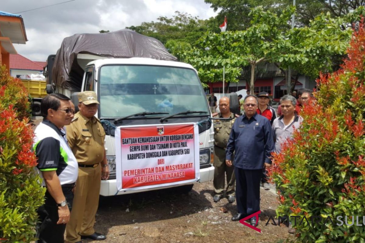 Pemkab Minahasa kirim bantuan ke Sulteng