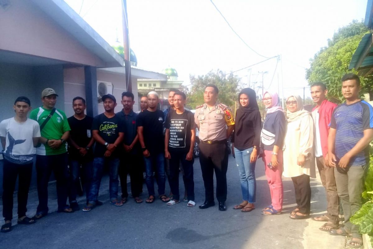 IPPMB Tual-Polres Malra bantu korban bencana Palu