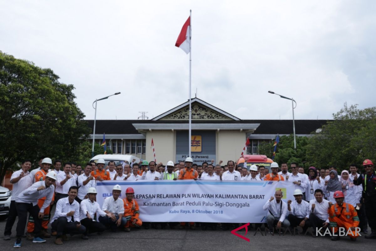 PLN Kalbar kirim tim relawan ke Sulteng