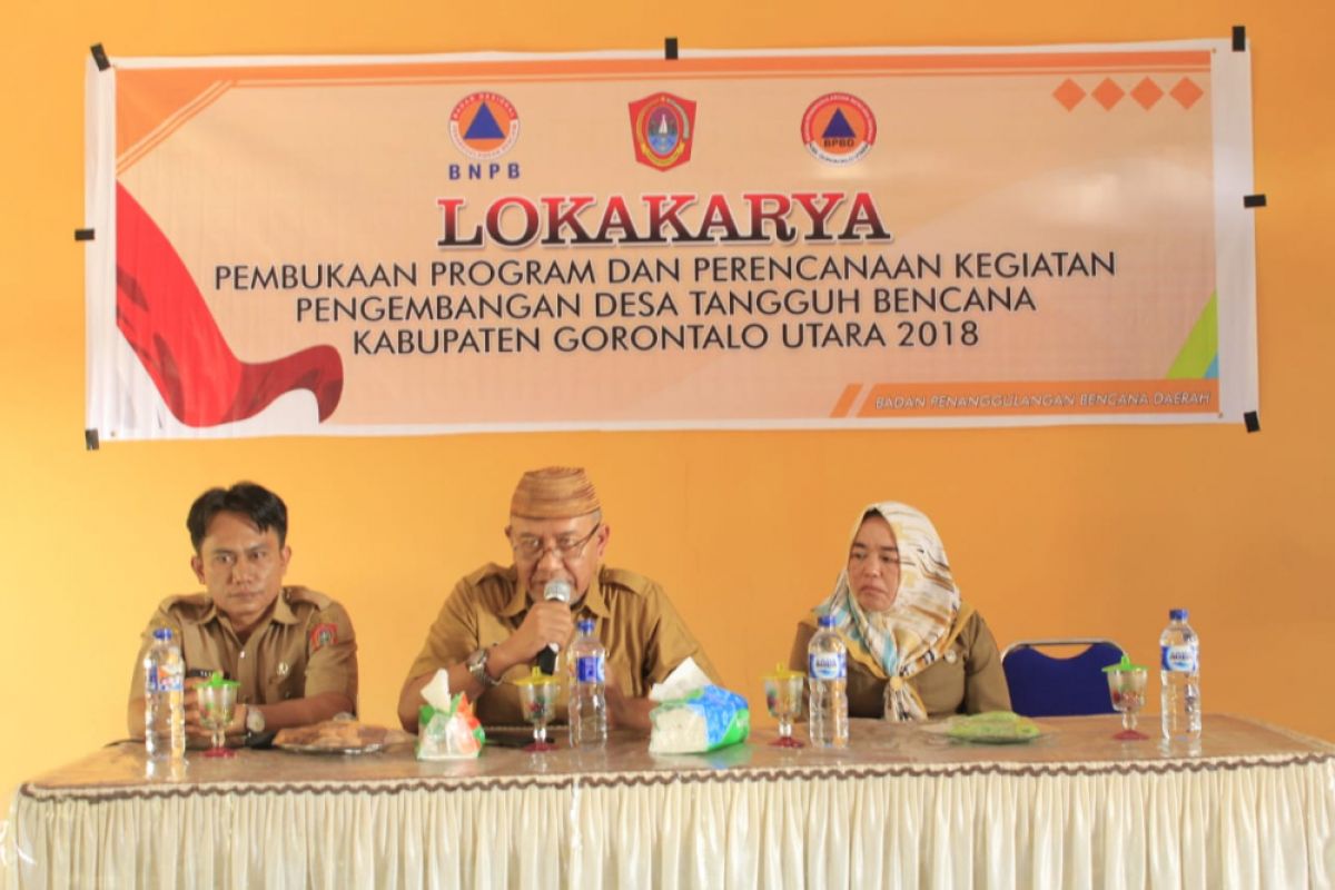 Gorontalo Utara Bentuk Desa Tangguh Bencana