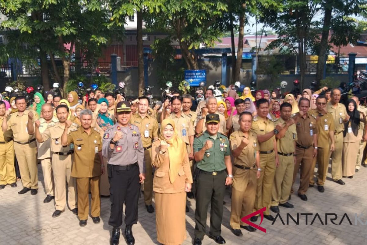 Tiga pilar Banjarmasin Barat ikrar ciptakan Pemilu damai