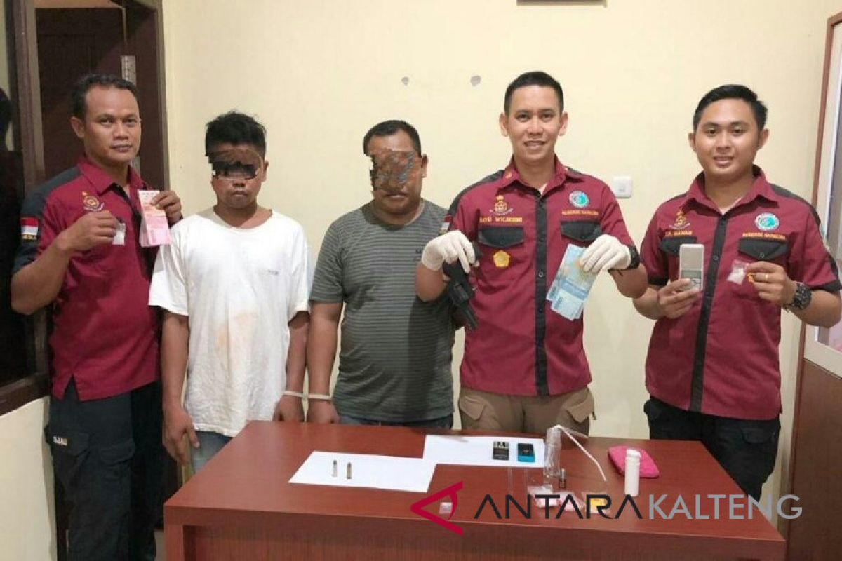 Polda Kalteng bekuk bandar narkoba bersenjata api di Kotim