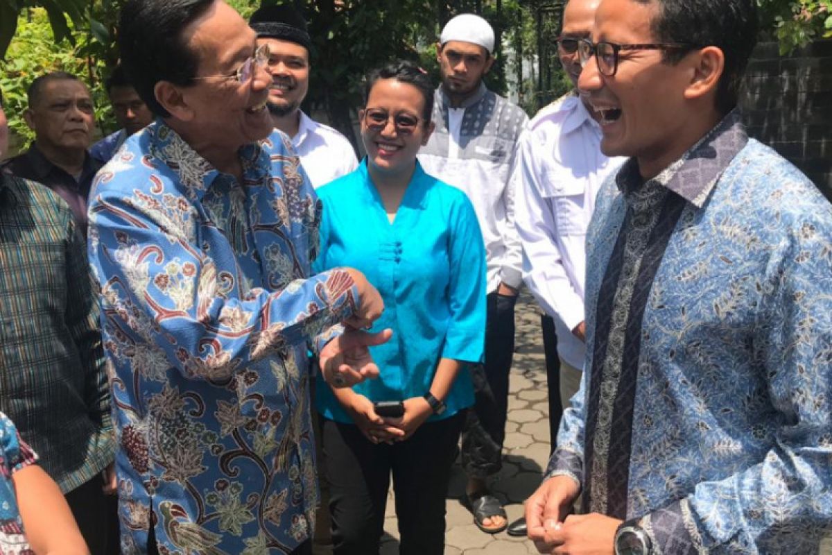 Sandiaga bersilaturahmi dengan Sri Sultan HB X