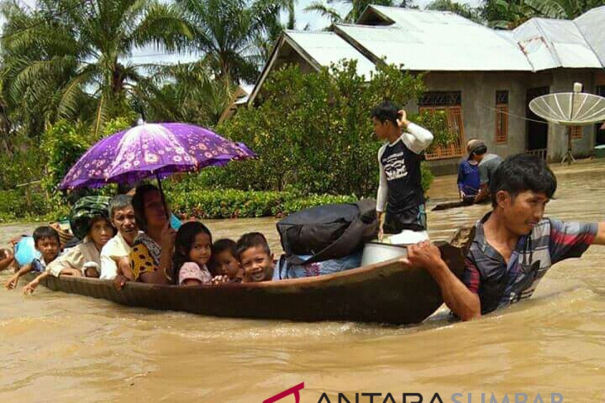 Banjir Sejumlah Titik Di Pasaman Barat Masih Belum Surut