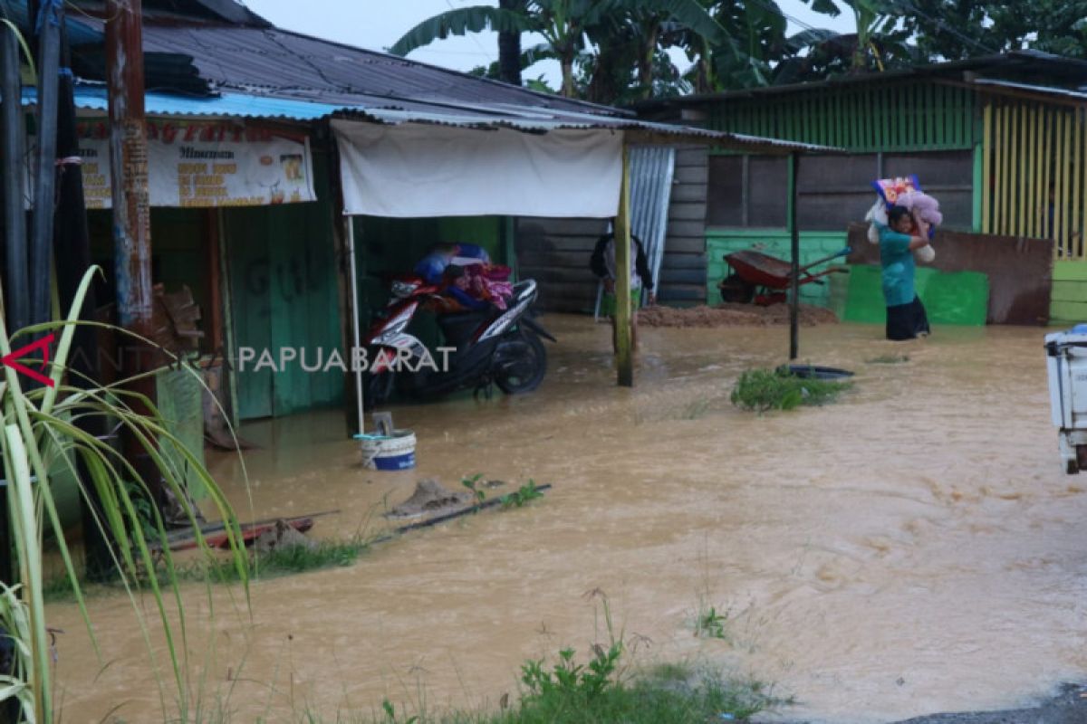 Sejumlah Kawasan di Sorong Terendam Banjir