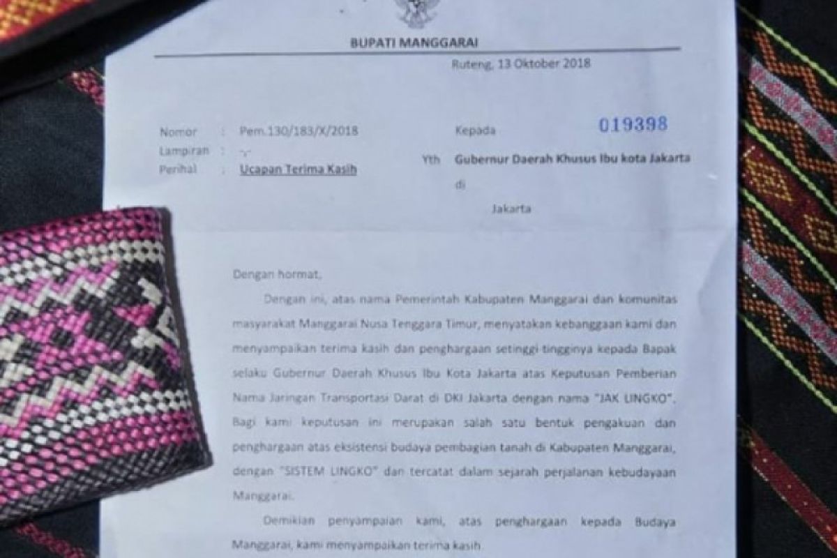 Anies diapresiasi Pemkab Manggarai karena "Jak Lingko"