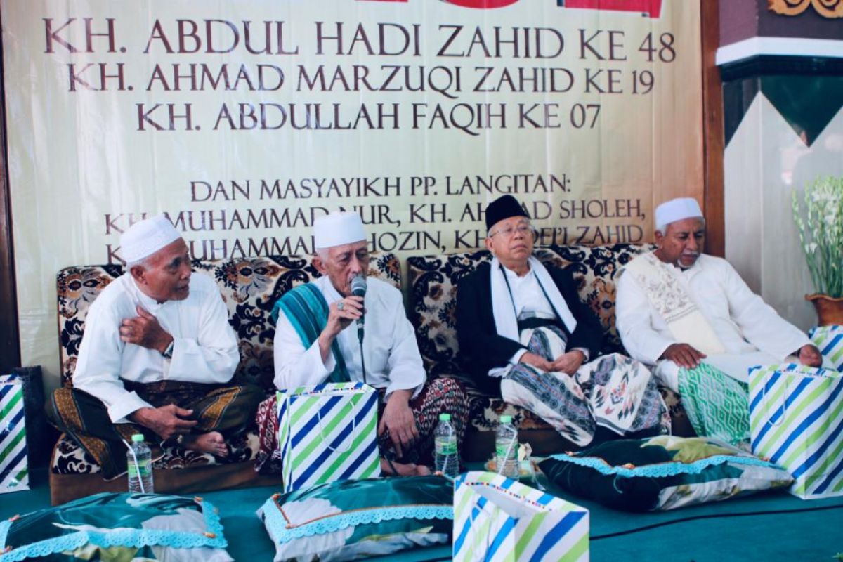 Ma'ruf Amin akan temui ratusan ulama dan santri Madura