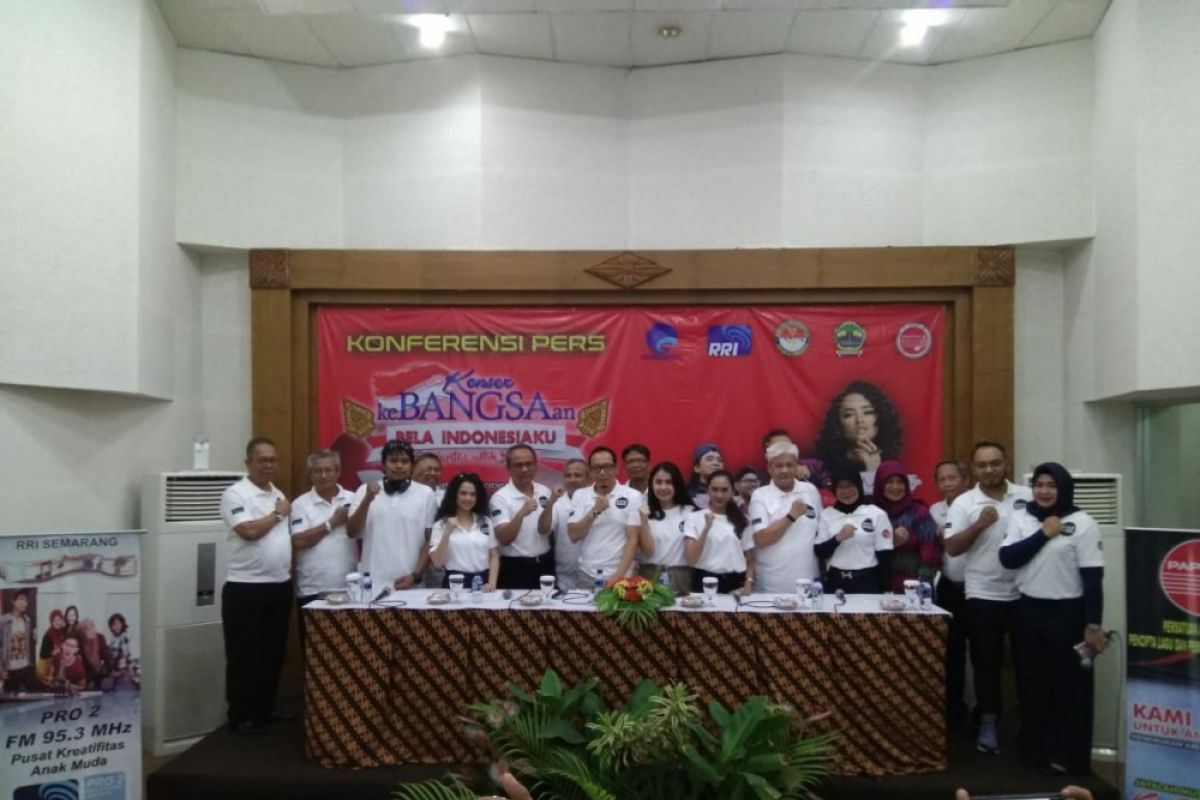 Konser Kebangsaan "Bela Indonesia" bakal hadir di Semarang