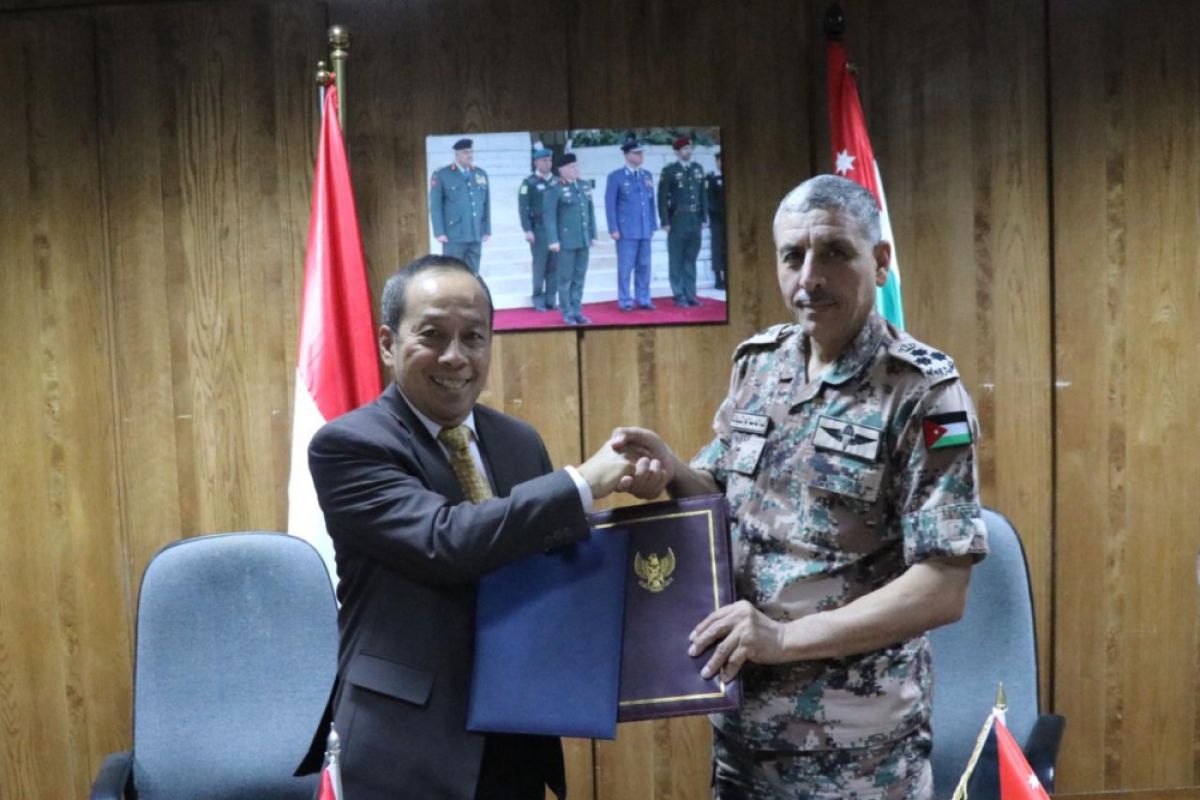 Indonesia, Jordan cooperate in the field of defence education