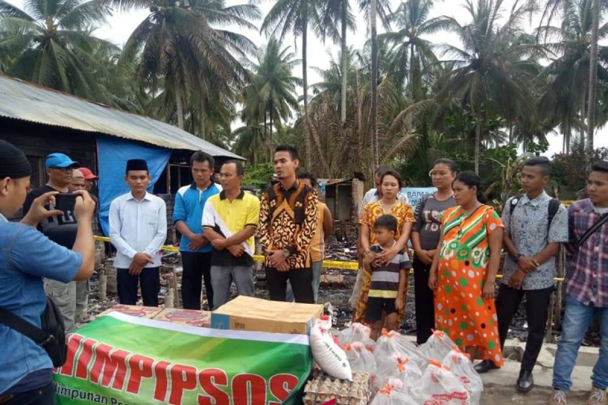 HIMPIPSOS peduli warga korban kebakaran