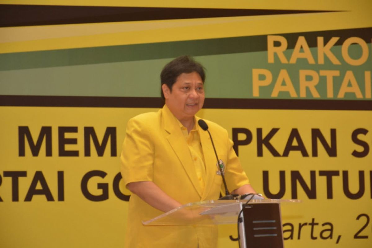Airlangga Hartarto optimistis Partai Golkar raup suara Pemilu di Riau