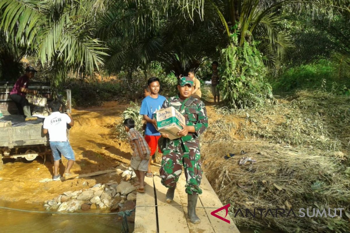 Desa Tagilang Julu kini tersentuh bantuan pasca bencana