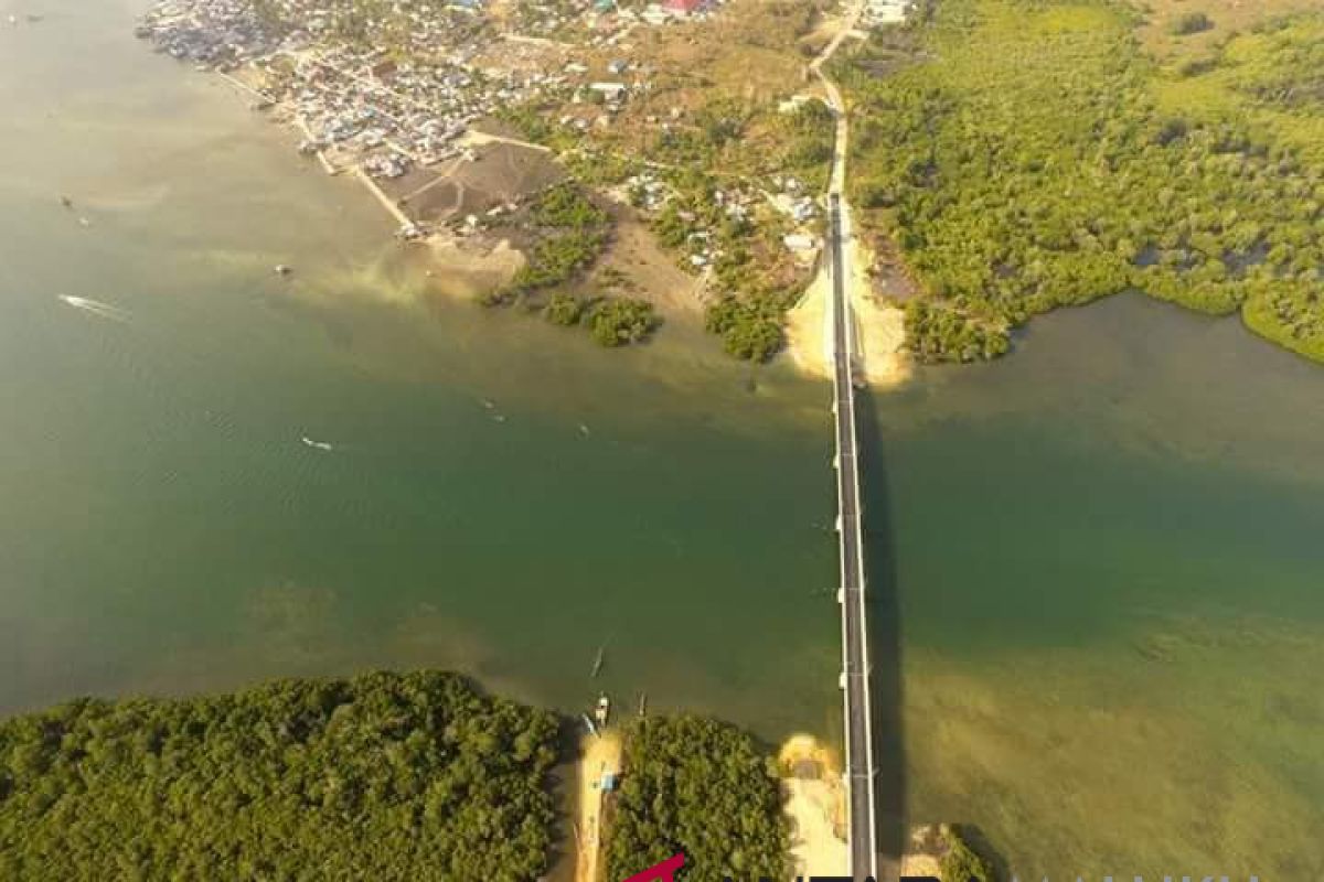 Jembatan Wear Arafura sudah bisa dilewati kendaraan