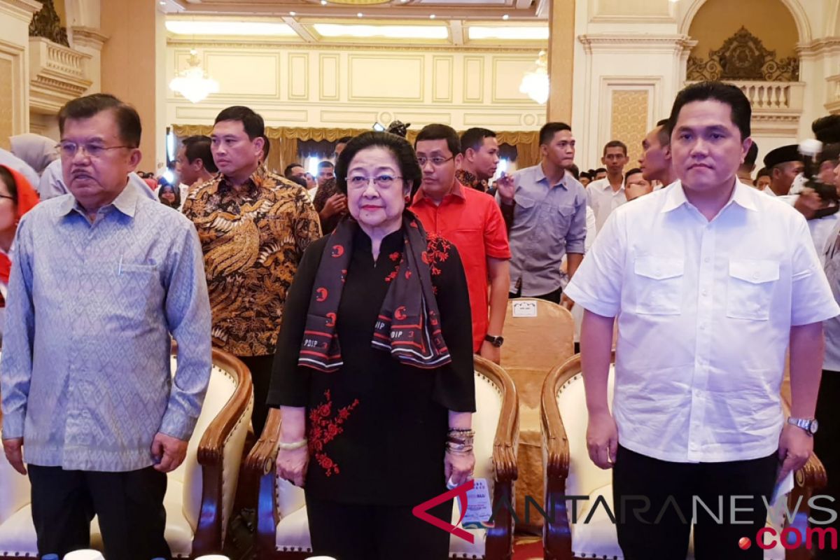 Erick Thohir minta TKN Jokowi-KH Ma'ruf tak jemawa