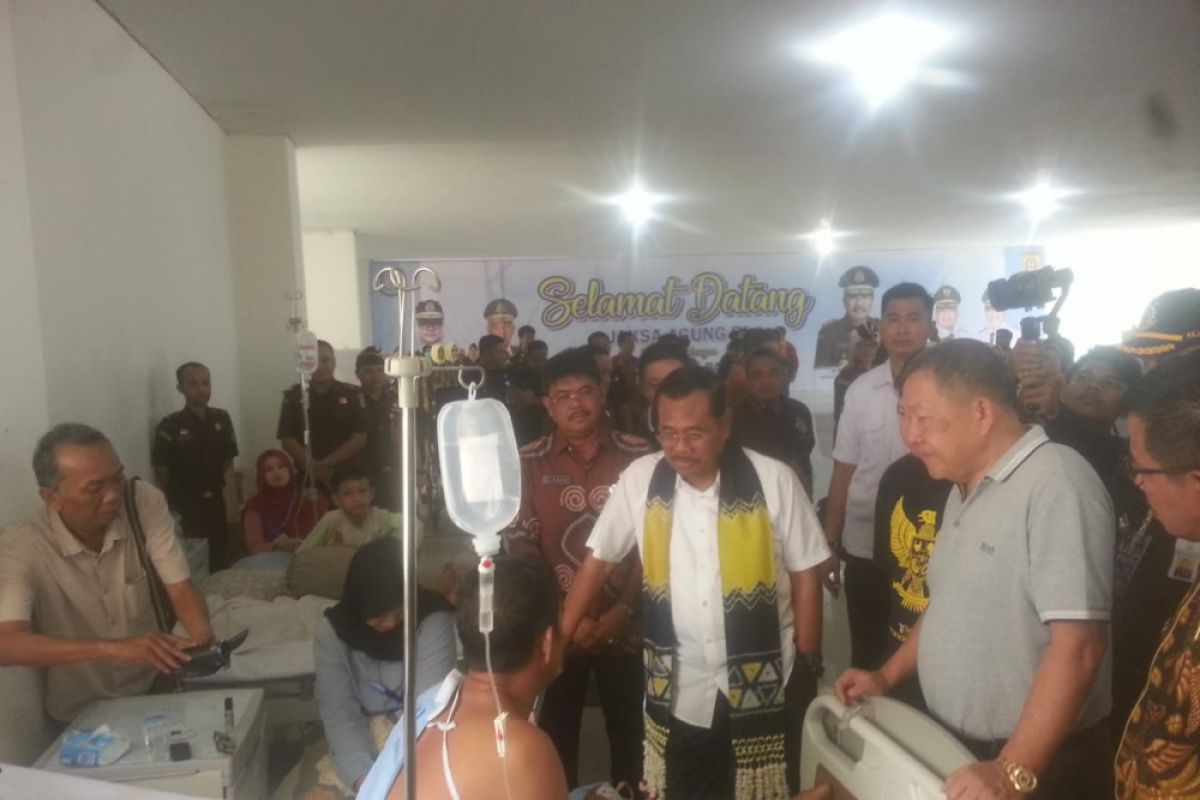 Attorney General visits Banjarbaru Hospital