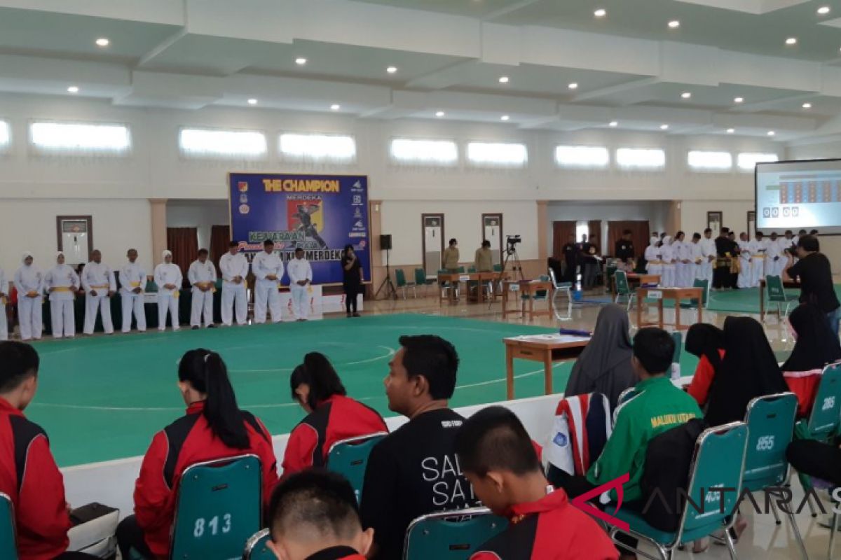 Ratusan pesilat bertarung di Kejuaaan Pangdam Cup