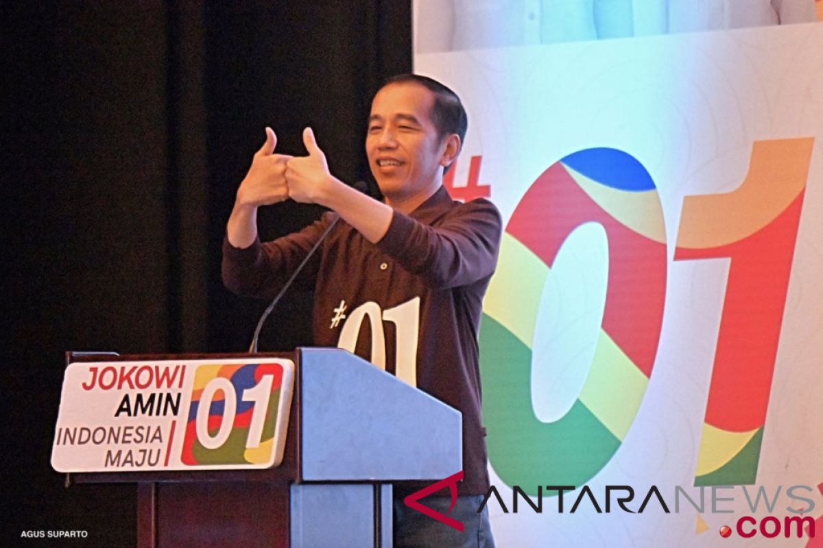 TKN Jokowi-Ma'ruf perkenalkan salam jempol