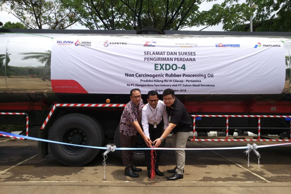 Pertamina melakukan suplai perdana EXDO-4