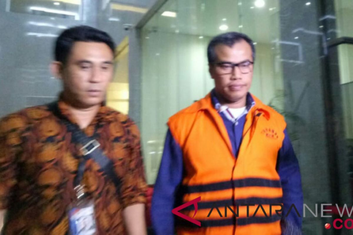 Satu tersangka suap DPRD Sumut ditahan KPK