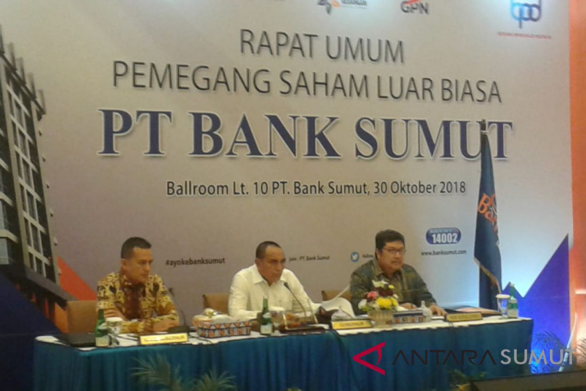 Pemegang saham Bank Sumut tolak pengunduran diri dirut