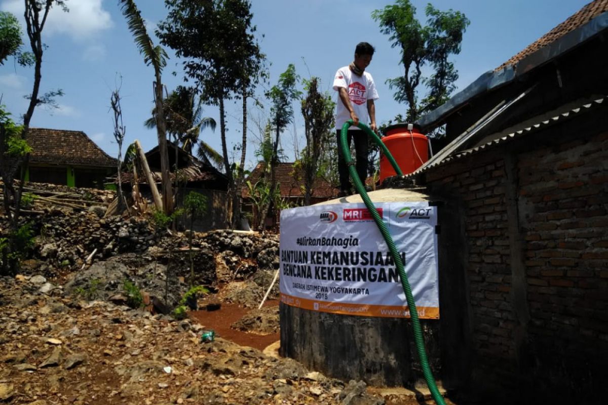 ACT-MRI salurkan air bersih ke Gunung Kidul