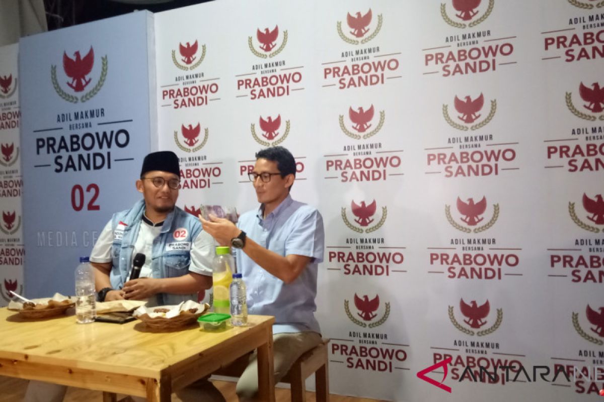 Sandiaga berkomitmen mewujudkan transparansi dana kampanye