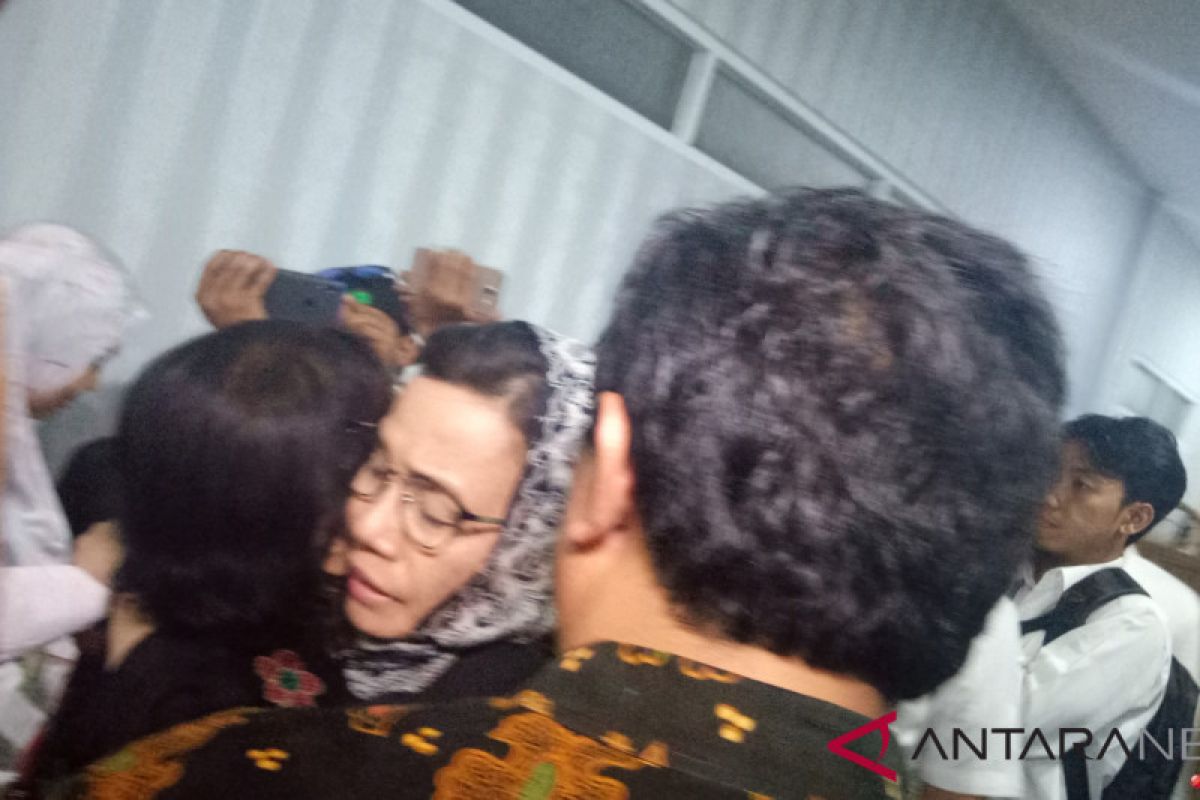 Menkeu cek penanganan korban kecelakaan Lion Air di RS Polri
