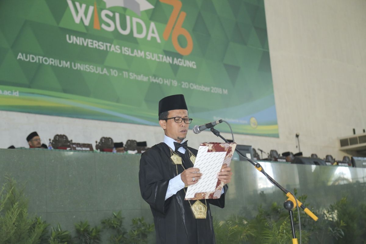 Rektor Unissula minta lulusannya ciptakan peluang kerja