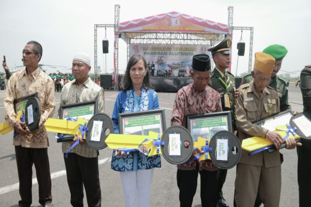 Bedah rumah, kepedulian PLN pada veteran pejuang