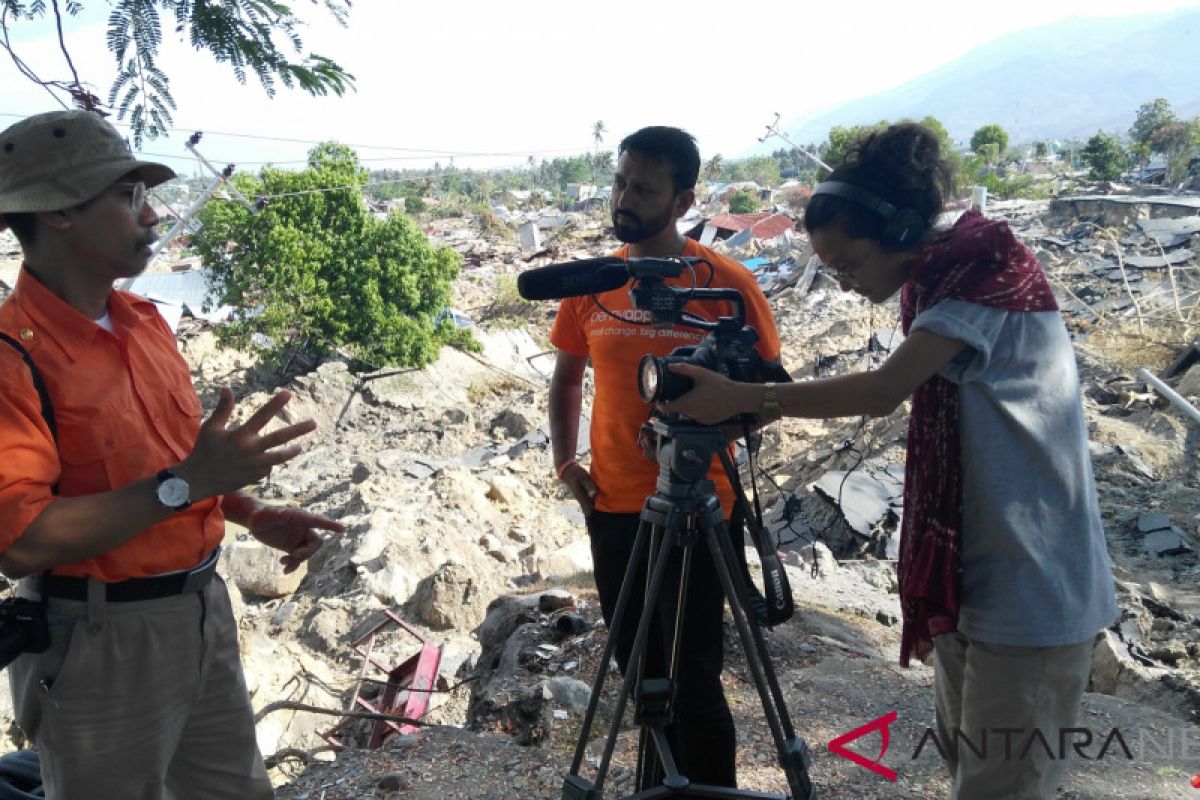 ANTARA diwawancarai Penny Appeal soal gempa Sulteng