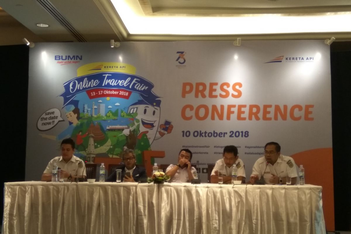 KAI incar Rp9 miliar di KAI Online Travel Fair